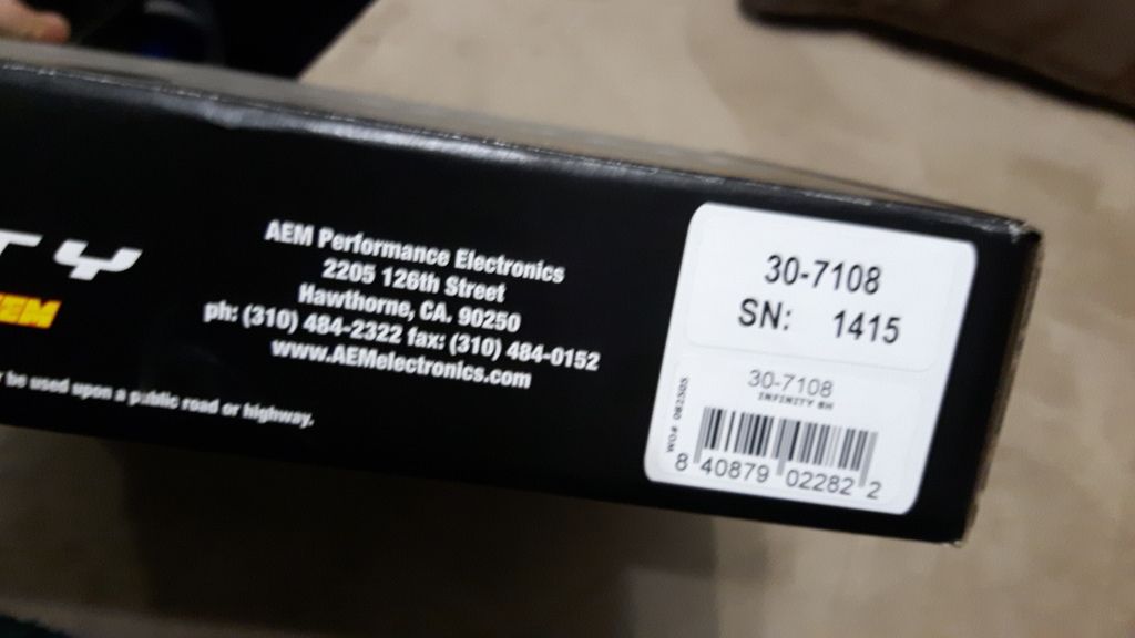 AEM Infinity 8H / AEM Series 2 for kseries 306030 Honda / Acura K20a K24a Engine Forum