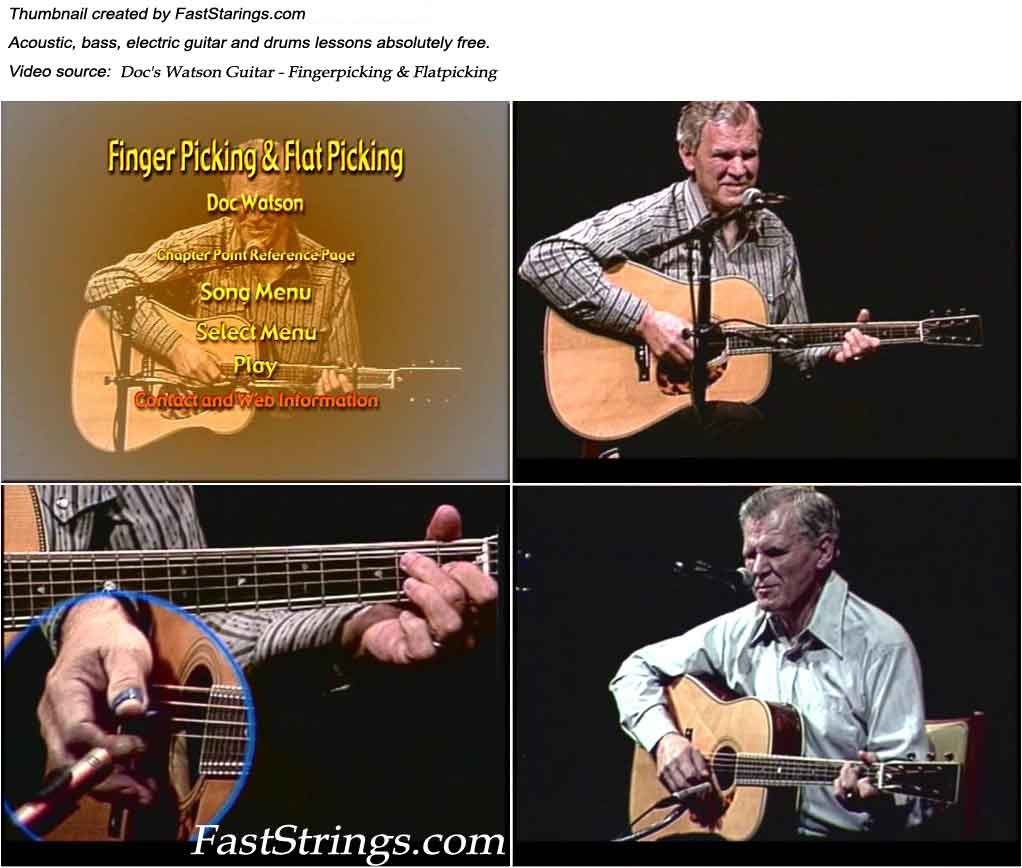 Doc's Watson Guitar - Fingerpicking & Flatpicking