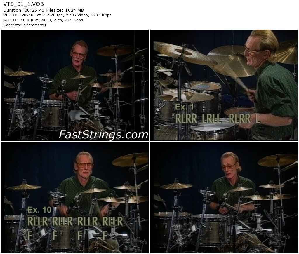 Ginger Baker - Master Drum Technique