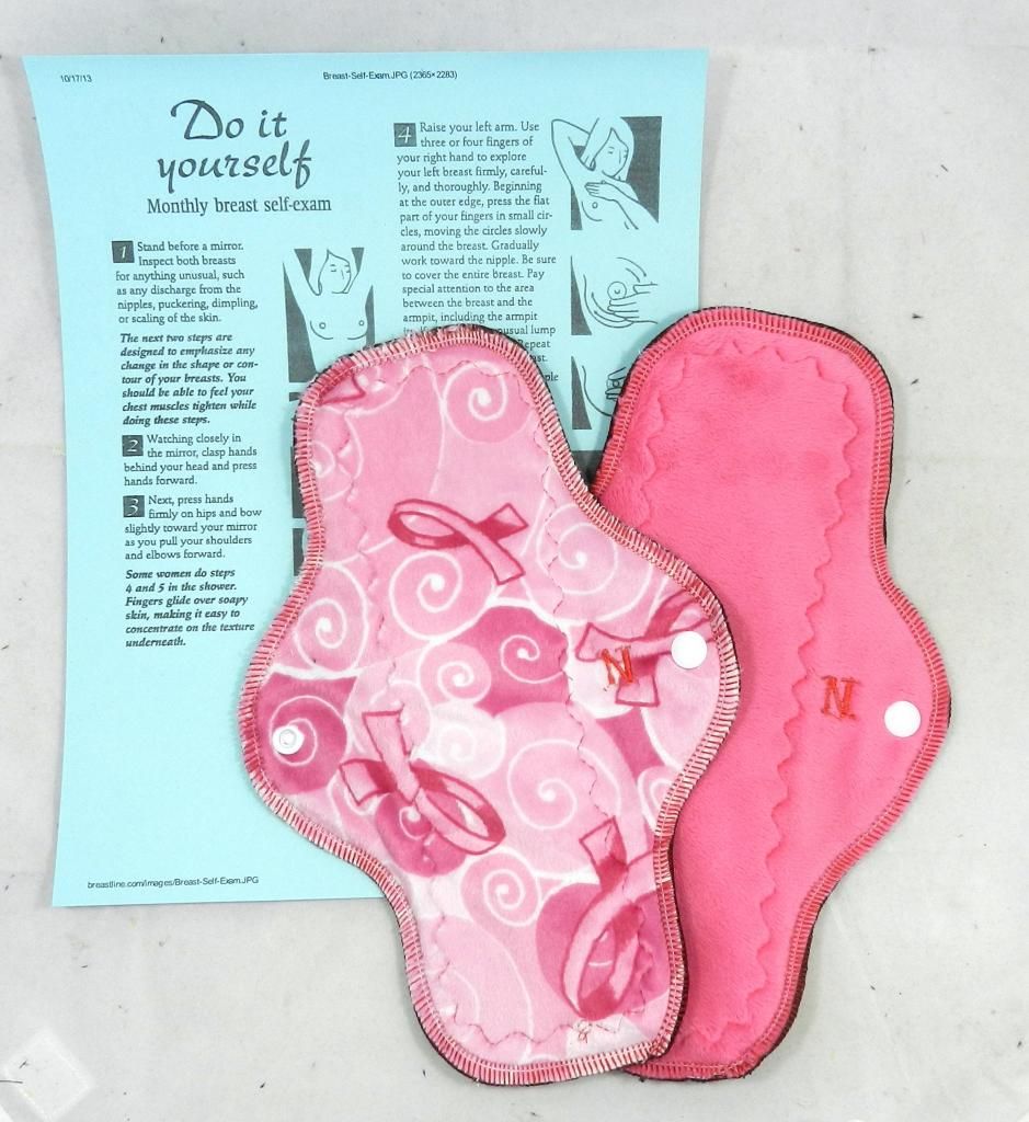 A Reminder to do Your Monthly Breast Exam <p>Normal Flow Mama Cloth Pads