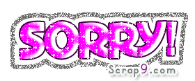 Orkut Sorry Scraps and Graphics