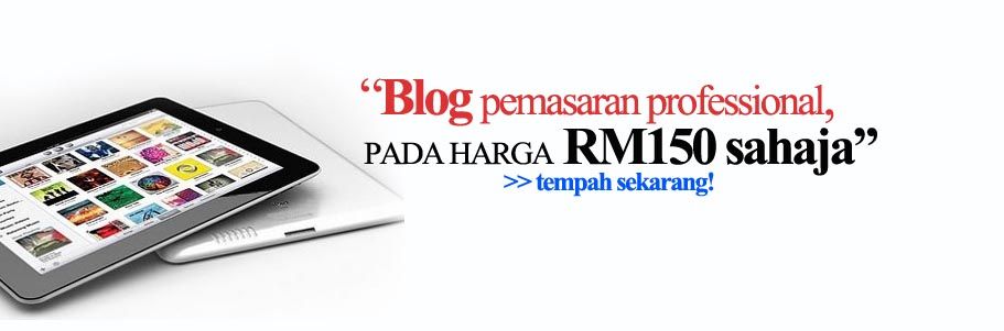 Blog Perniagaan Interaktif pada harga RM150. Tempah Segera!