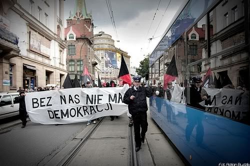 6. Adrian Budzik - 4 czerwca. Demonstracja w Krakowie