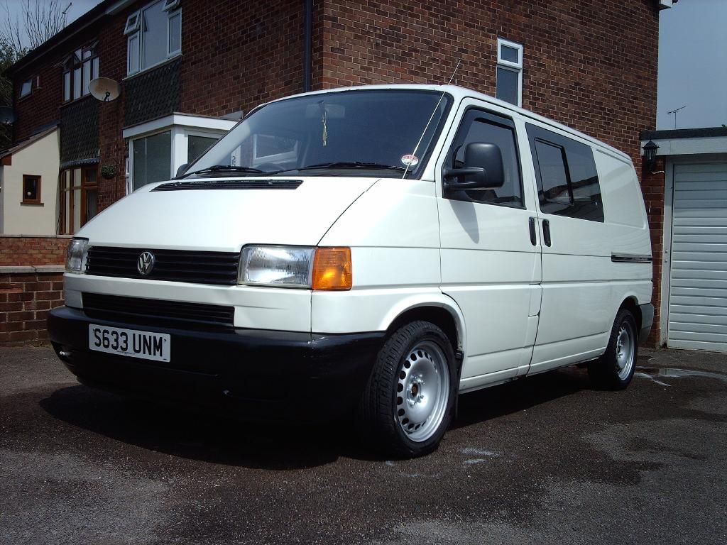 My white t4 on steels | VW T4 Forum - VW T5 Forum