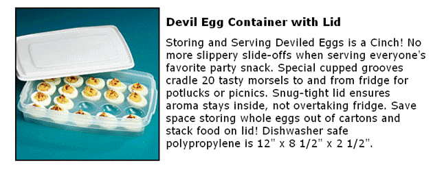 Deviled Egg Container with Lid Pictures, Images and Photos
