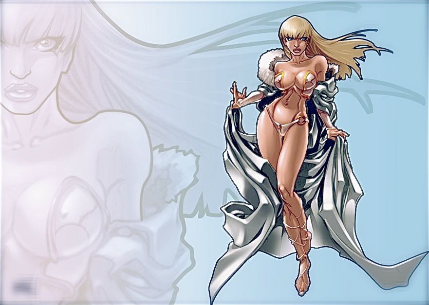 emma frost wallpapers.  a+cool+wallpaper+i+found+of+Emma 