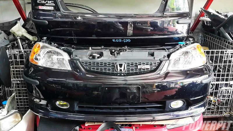 ชุดกระจกหน้าเขียวอ่อนหลังเขียวเข้ม,เขียวอ่อนทั้งคัน / สเกริ์ตหน้า หลัง RS 01