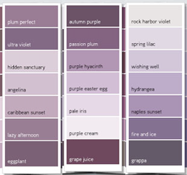 BM plums &amp; purples