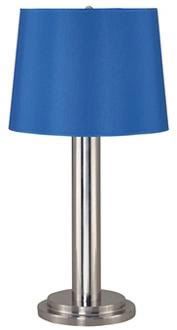 Lamps Plus, Phatt Steel Finish blue shade, $150