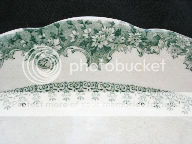 Vintage Semi Porcelain Samuel Ford English Platter  