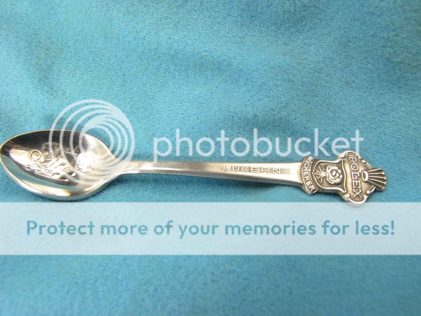 Souvenir Bucherer Rolex Spoon Lucerne Switzerland  