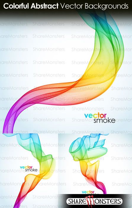 Colorful Abstract Vector Backgrounds Colorful Abstract Vector Backgrounds