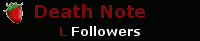 Death Note-L Followers banner