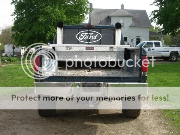 Ford f150/f250/f350/f450 rear bumper 10 drop center #9