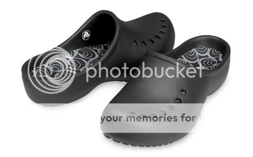 NWT Crocs Tully shoes clogs Womens Black 6 9 10  